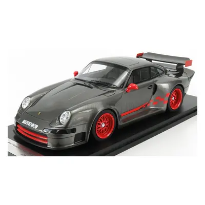 Kess-model Porsche 911 993 Gt1 Almeras 1993 1:18 Grey Met Red