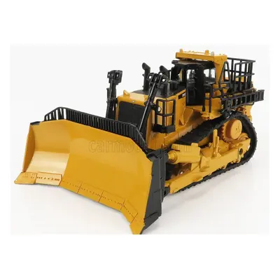 Dm-models Caterpillar Card11t Ruspa Cingolata - Scraper Track Type Tractor 1:64 Žlutá Černá