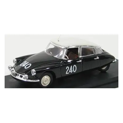 Rio-models Citroen Ds19 N 240 Mille Miglia 1957 Zore - Dubessay 1:43 Black Ivory