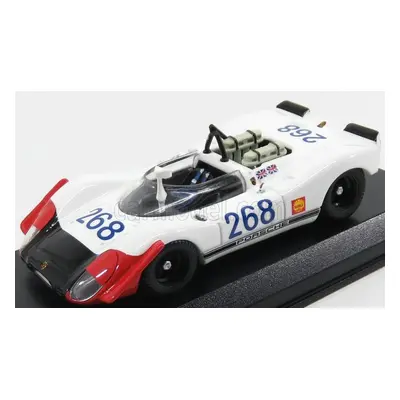 Best-model Porsche 908/02 N 968 Targa Florio 1969 Redman - Attwood 1:43 Bílá Červená