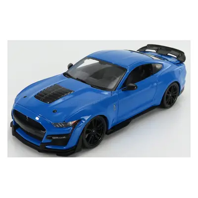 Maisto Ford usa Mustang Shelby Gt500 Coupe 2020 1:18 Světle Modrá