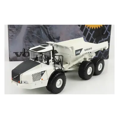 Motorart Volvo A40d Truck Cassonato Ribaltabile Cava Mineraria Tractor 3-assi 2001 1:50 Bílá Čer