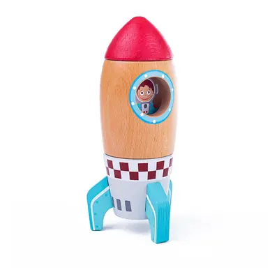 Bigjigs Toys Dřevěná raketa