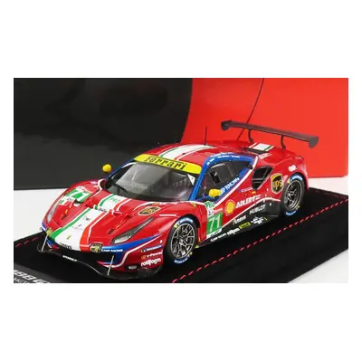 Bbr-models Ferrari 488 Gte Evo 3.9l Turbo V8 Team Af Corse N 71 1:43, červená