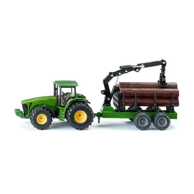 SIKU Farmer - John Deere s lesním přívěsem 1:50