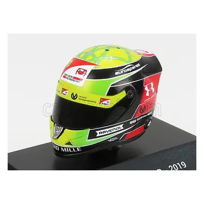 Mini helmet Schuberth helma F2 Dallara Team Prema Racing N 9 1:4