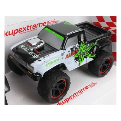 Re-el toys Extreme X-team Pick-up Bigfoot Monster 4x4 Truck 2019 1:12 Bílá Zelená Černá