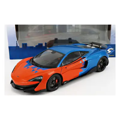 Solido Mclaren 600lt F1 Team Tribute Livery 2019 1:18 Oranžová Modrá