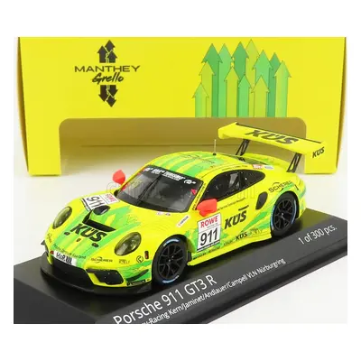 Minichamps Porsche 911 991-2 Gt3 R Team Manthey Racing N 911 1:43, žlutá