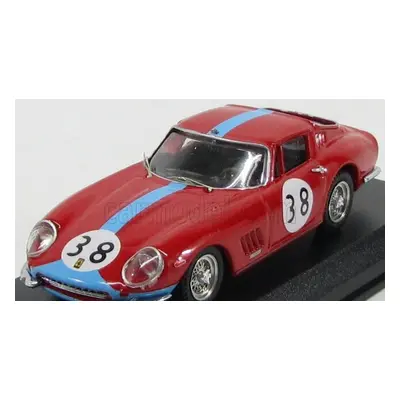 Best-model Ferrari 275 Gtb/4 Coupe N 38 Winner 1000km Parigi 1966 Vestey - Gaspar 1:43 Red Bluet