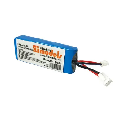 Baterie 2S LiPo 7,4V 2300 mAh (pro SkyWatcher race 9180)