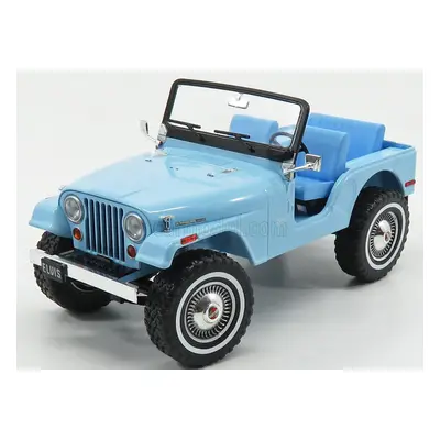 Greenlight Jeep Cj-5 1963 - Personal Car Elvis Presley 1:18 Světle Modrá