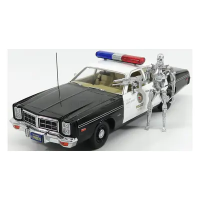 Greenlight Dodge Monaco Police 1977 - The Terminator 1 1984 1:18, černobílá