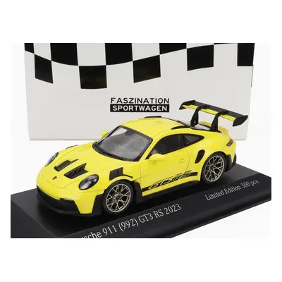 Minichamps Porsche 911 992 Gt3 Rs Coupe 2023 - Gold Wheels 1:43 Žlutá