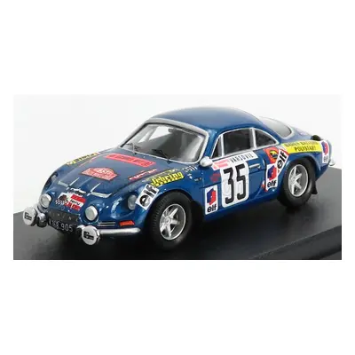 Trofeu Renault Alpine A110 N 35 Rally Montecarlo 1973 K.russling - W.weiss 1:43 Blue Met