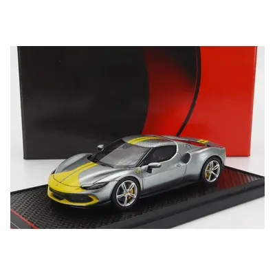 Bbr-models Ferrari 296 Gtb Assetto Fiorano 2022 1:43 Grigio Corburn - Šedožlutá