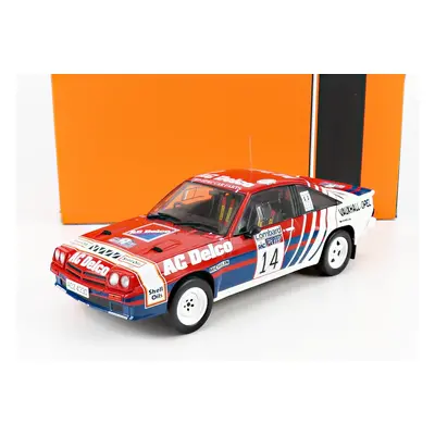 Ixo-models Opel Manta B 400 N 14 Rally Rac Lombard 1985 1:18, červená