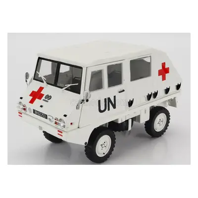 Schuco Steyr-puch Haflinger Un Ambulance 1975 1:18 Bílá