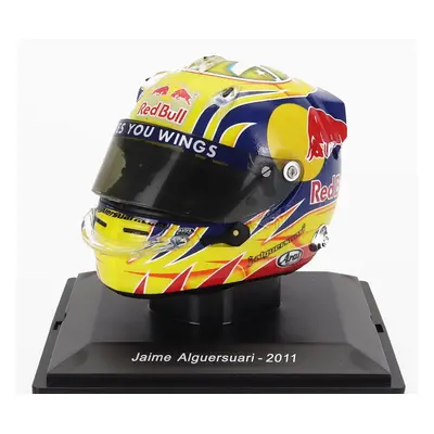 Edicola Helmet F1 Casco - Toro Rosso	str6 N 19 Season 2011 Jaime Alguersuari 1:5 Žlutá Černá