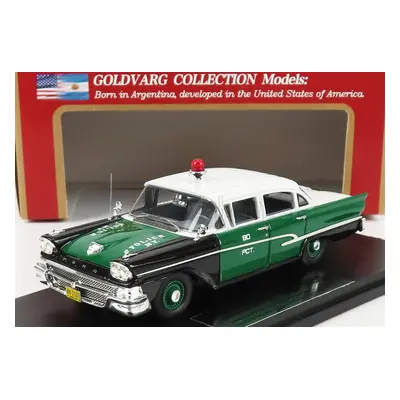 Goldvarg Ford usa Ford Custom 300 New York City Police Department 1958 1:43 Bílá Zelená Černá