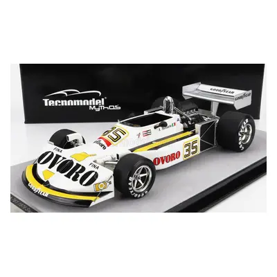 Tecnomodel March F1 761 Ovoro N 35 Sweden Gp 1976 Arturo Merzario 1:18 Bílá Žlutá Černá