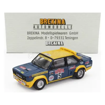 Brekina plast Fiat 131 Abarth N 5 1:87, modrá