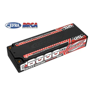 VOLTAX HiVOLT 120C LiPo Stick Hardcase-8000mAh-7.6V-G4 (60,8Wh)