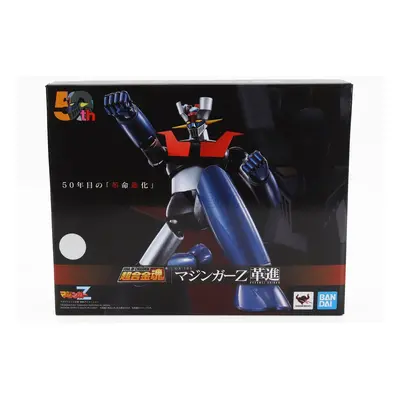 Robot Bandai Metal - Mazinga Z - Gx-105 Figure Mazinger Z Robot - Kaku Shin Modrá Stříbrná Červe