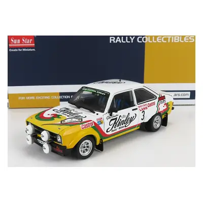 Sun-star Ford england Escort Rs1800 (night Version) N 3 2nd Rally 24h Ypres 1978 G.staepelaere -