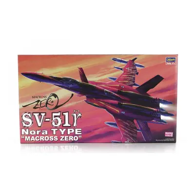 Hasegawa Tv series Sv-51y Nora Type Advance Variable Fighter Airplane Macross Zero 1:72 /