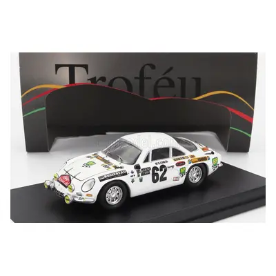 Trofeu Renault A110 Alpine N 62 Rally Montecarlo 1973 Thierry Sabine - Pierre Terry 1:43 Bílá