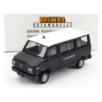 Brekina plast Fiat Ducato Minibus Carabinieri 1981 1:87 Modrá Bílá