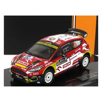 Ixo-models Ford england Fiesta R5 Mkii N 25 Rally Acropolis 2021 1:43, červená