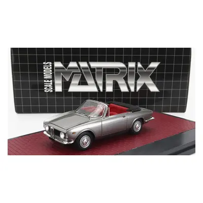 Matrix scale models Alfa romeo Giulia Gtc Cabriolet Open 1964 1:43 Silver