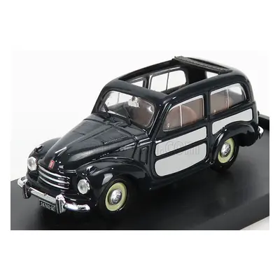 Brumm Fiat 500c Belvedere Aperta 1951 1:43 Modrá Bílá