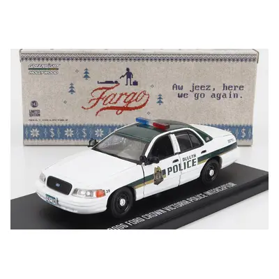 Greenlight Ford usa Crown Victoria Police Interceptor Atlanta Police 2009 - Baby Drive 1:43 Bílá