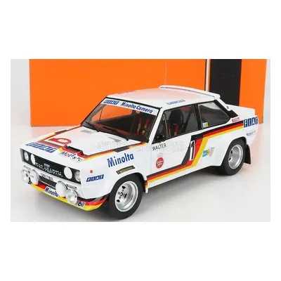 Ixo-models Fiat 131 Abarth N 1 Rally Hunsruck 1979 W.rohrl - C.geistdoerfer 1:18 Bílá