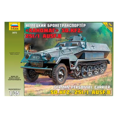 Zvezda Hanomag Sd.Kfz.251/1 Ausf.B (1:35)