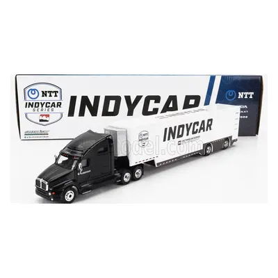 Greenlight Kenworth T2000 Truck Indy Car Series Car Transporter 2020 1:64 Černá Bílá