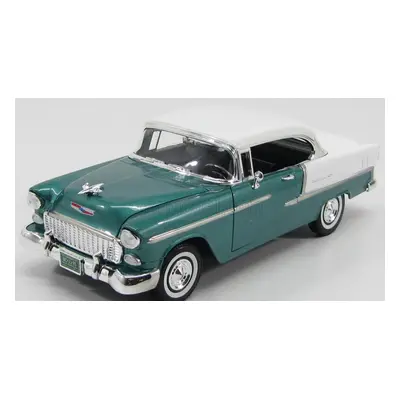 Motor-max Chevrolet Bel Air Cabriolet Closed 1955 1:18 Zelená S Bílou