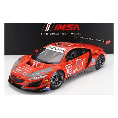 Truescale Acura Nsx Gt3 Evo22 Team Edge Motorsport N 93 12h Sebring 2022 1:18 Red