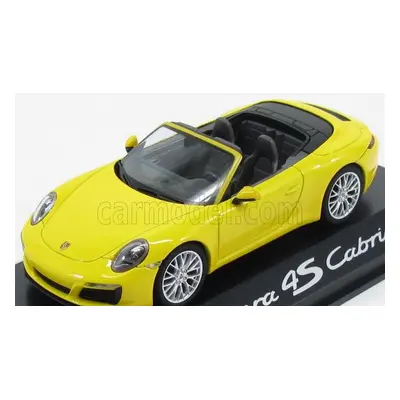 Herpa Porsche 911 991 4s Cabriolet 2015 1:43 Žlutá