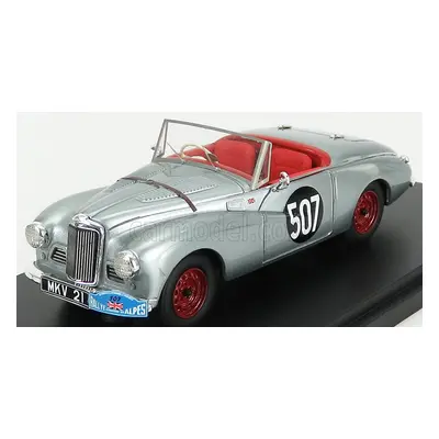 Matrix scale models Sunbeam Alpine N 507 Rally Des Alpes Open 1953 S.moss - J.cutts 1:43 Silver