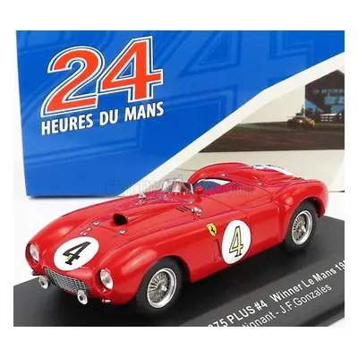 Ixo-models Ferrari 375 Plus 5.0l V12 Spider Team Scuderia Ferrari N 4 1:43, červená