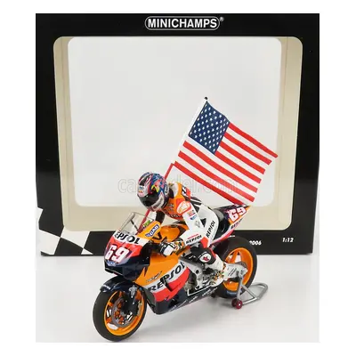 Minichamps Honda Rc211v N 69 Motogp Nicky Hayden 2006 World Champion 1:12