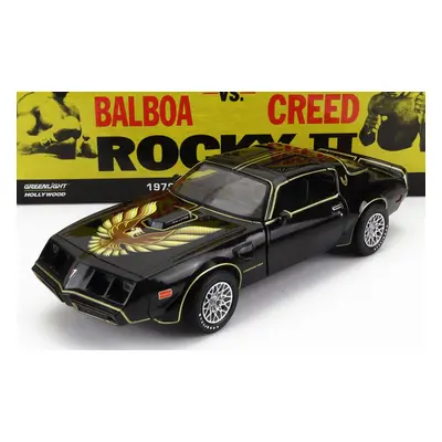 Greenlight Pontiac Firebird Trans Am 1979 - Rocky Ii Movie 1:24 Černé Zlato