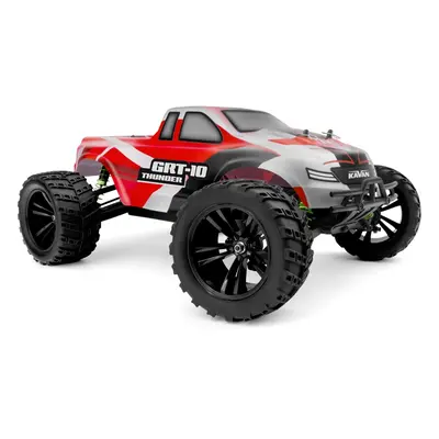 RC auto KAVAN GRT-10 Thunder 2,4 GHz 4WD Monster Truck 1:10, červená