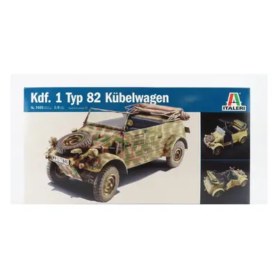 Italeri Volkswagen Type 82 Cabriolet Open Military 1940 1:9 /