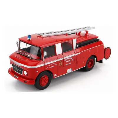 Edicola Citroen 46 Cdc Tanker Truck 1968 - Fire Engine - Vigili Del Fuoco - Feuerwehr 1:43 Red