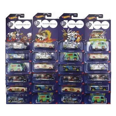 Mattel hot wheels Dodge Set Assortment 24 Pieces Looney Tunes 1:64 Různé